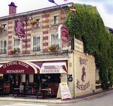 Logis Le Cheval Rouge Hotel Sainte-Menehould Eksteriør billede