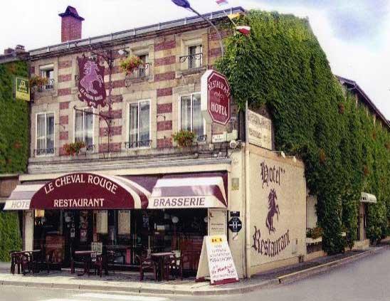 Logis Le Cheval Rouge Hotel Sainte-Menehould Eksteriør billede